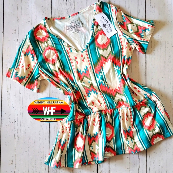 Crazy Train Tops - Serendipity Ruffle top